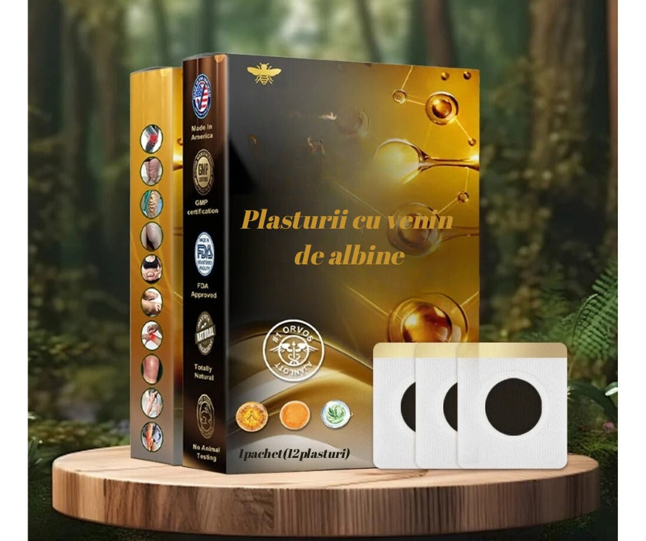 Plasturii cu venin de albine™